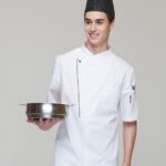 Белый поварской китель