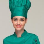 Поварской зеленый колпак